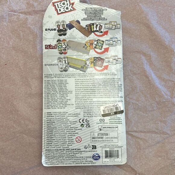 Tech Deck Vs Series Plan B Skateboard Collectibles & Fingerboard Obstacle - Picture 2 of 2